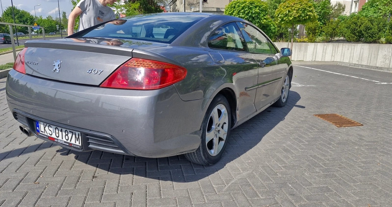 Peugeot 407 cena 22500 przebieg: 186999, rok produkcji 2009 z Lublin małe 67